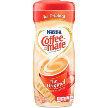 NESTLE Coffee mate® Non-Dairy Powdered Creamer, Original, 22 oz Canister, 12/Carton 30212